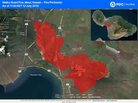 Map: Maui wildfires burning in Lahaina and upcountry